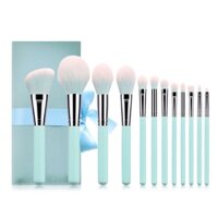 Bộ cọ trang điểm 12 cây xanh ngọc