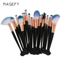 Bộ cọ trang điểm 20 mảnh MAGEFY - Bộ cọ trang điểm vỏ sò chất lượng cao, hoàn chỉnh cho mọi bước làm đẹp 5516