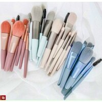 bộ cọ trang điểm 8 cây nhiều màu