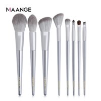 Bộ cọ trang điểm 8 món MAGEFY – Bộ cọ bạc chuyên dụng cho mọi bước trang điểm 5987