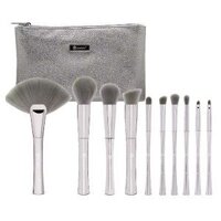 Bộ Cọ Trang Điểm Bh Cosmetics Smoke n Mirrors - 10 Piece Metalized Brush Set