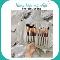 Bộ Cọ Trang Điểm Cá Nhân 12 cây xám