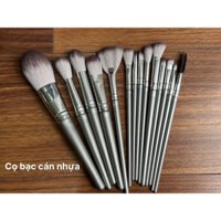 BỘ CỌ TRANG ĐIỂM CÁ NHÂN 14 CÂY CÁN GỖ KÈM BAO DA