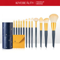 Bộ Cọ Trang Điểm Cá Nhân Lông Siêu Mềm 12 Cây Kèm Túi Da