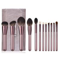 Bộ Cọ Trang Điểm Cá Nhân Chuyên Nghiệp 12 Cây - Click Buy