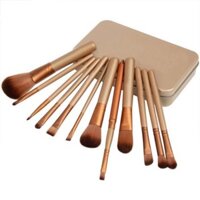 Bộ cọ trang điểm chuyên nghiệp tất cả 12 món