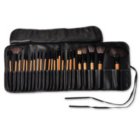 Bộ cọ trang điểm chuyên nghiệp 24 cây kèm bao da
