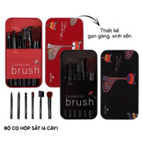Bộ Cọ Trang Điểm Du Lịch Vacosi My Darling Travel Brush Set BC23 (6 cây)