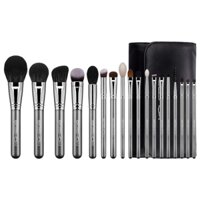 Bộ Cọ Trang Điểm EIGSHOW Magician Series Complete Galaxy Silver 18 Pieces