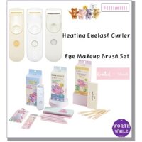 Bộ cọ trang điểm mắt Fillimilli x Knotted Edition & Máy uốn mi làm nóng