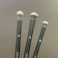 Bộ cọ trang điểm màu đen Sephora Bàn chải phấn mắt Công cụ làm đẹp