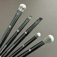 Bộ cọ trang điểm mới của Sephora Bàn chải phấn mắt màu đen Lông mày Bút kẻ mắt Bàn chải trộn Bàn chải làm đẹp