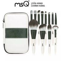 Bộ cọ trang điểm MSQ 12 cây green glass