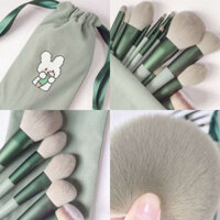 Bộ cọ trang điểm phấn mắt siêu mềm, phấn má hồng, phấn phủ, cọ có độ bóng cao, bộ dụng cụ lông mềm, bộ cọ giá rẻ cho học sinh