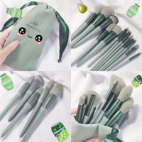 Bộ cọ trang điểm, phấn mắt, phấn phủ, phấn nền, phấn má hồng, bộ cọ che khuyết điểm có độ bóng cao, bộ cọ đầy đủ dụng cụ học sinh giá rẻ