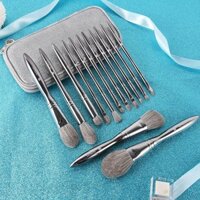 Bộ cọ trang điểm siêu mềm 13 món, bộ hoàn chỉnh, cọ phấn mắt lớn, cọ phấn phủ cao cấp, di động cho sinh viên Cangzhou