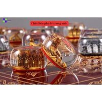 Bộ cờ tướng 3D trong suốt như pha lê (hàng sẵn, bao xem hàng), điêu khắc hình và kể câu truyện về các nhân vật lịch sử.