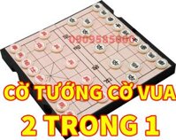 Bộ cờ tướng - cờ vua 2 trong 1 có nam châm nhỏ gọn