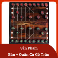 Bộ Cờ Tướng Gỗ Trắc Cao Cấp - Bàn Cờ Tướng Gỗ Trắc Chất Lượng Cao - Quân Cờ Gỗ Trắc Thiết Kế Tinh Xảo - Đồ Chơi Trí Tuệ