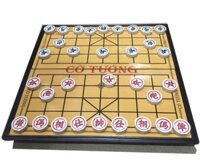 Bộ cờ tướng kèm bàn vân Gỗ Nhựa cao cấp 44x44cm