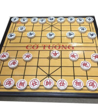 Bộ cờ tướng kèm bàn vân Gỗ Nhựa cao cấp 44x44cm