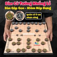 Bộ Cờ Tướng Loại Cao Cấp 42x42cm, Bàn Cờ Tướng Có Hộp Đựng Gập Gọn Đồ Chơi Cờ Tướng Loại Lớn Siêu Bền, Boardgame