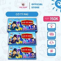 Bộ Cờ Tỷ Phú Cao Cấp - Trò Chơi Kinh Điển Với Nhiều Kích Thước Khác Nhau, Cờ tỷ phú phiên bản tiếng việt- Việt Nam