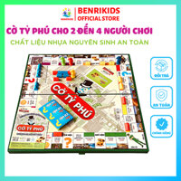 Bộ Cờ Tỷ Phú Việt Nam Cao Cấp Cỡ Lớn 42x42cm Thử Thách Làm Giàu Chất Liệu An Toàn Với Sức Khỏe