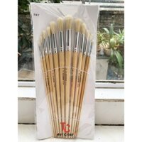 Bộ Cọ Vẽ Đầu Tròn, Cọ Lông Thú Kang Rui Artist Brush12 Cây