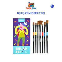 Bộ cọ vẽ Mideer brush set, 7 cọ vẽ, hoạ cụ cho bé tô màu, vẽ tranh