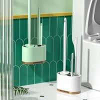 Bộ Cọ Vệ Sinh Set 3 món, chổi chà toilet dán tường