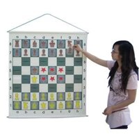 Bộ cờ vua bảng treo cao cấp chuyên dùng trong giảng dạy 70cm loại 1