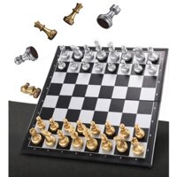 Bộ Cờ Vua Nam Châm Hít Mạ Vàng Bạc SOUPLE Phát Triển Tư Duy Cho Bé.