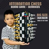 Bộ Cờ Vua Nam Châm Luxury Siêu To Có Nam Châm Chess Dùng Làm Quà Tặng