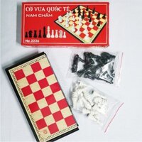 Bộ Cờ Vua Nam Châm Nguyệt Anh 36x36Cm. Bàn Cờ Vua Cao Cấp Tiêu Chuẩn Quốc Tế Hộp Gấp Gọn Tiện Lợi