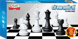 Bộ Cờ vua quốc tế có nam châm Sato 040