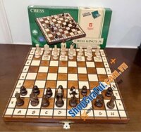 Bộ cờ vua thủ công Chess King 36 - Made in EU. Món quà tuyệt vời con yêu