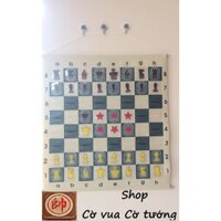 BỘ CỜ VUA TREO TƯỜNG DÙNG TRONG GIẢNG DẠY CỦA GIÁO VIÊN