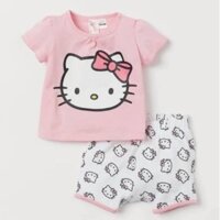 Bộ cộc hello kitty Zara baby xuất dư