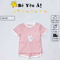 Bộ cộc JINRO thun tăm kháng khuẩn, siêu co giãn cho bé 9M - 4Y