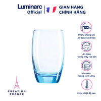 Bộ cốc (ly) thủy tinh Luminarc Salto (xanh) 6 chi tiết 350ml - J1585 | Hàng chính hãng