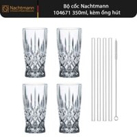 Bộ cốc Nachtmann 104671 Noblesse Latte Macchiato Set/4+4 350ml