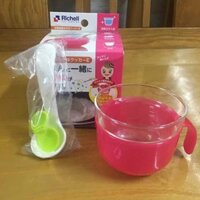 Bộ cốc nấu cháo và cơm nát trong nồi cơm điện Richell