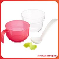 Bộ cốc nấu cháo và cơm nát trong nồi cơm điện Richell Nhật