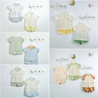 Bộ cộc Nous chất Nu Petit mềm mại, thoáng mát, an toàn cho bé Baby Born shop