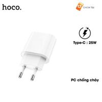 Bộ cốc sạc nhanh kèm cáp iPhone PD Type-C 25W Hoco N22