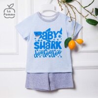 Bộ Cộc Tay Baby Shark Lapomme ss117