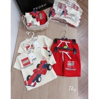 Bộ cộc tay họa tiết lego Vys shop chất cotton siêu mát cho bé trai, bộ cộc tay bé trai 2025