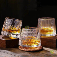 Bộ cốc thủy tinh cao cấp - Cốc xoay