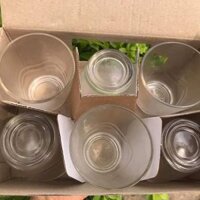 Bộ cốc thủy tinh